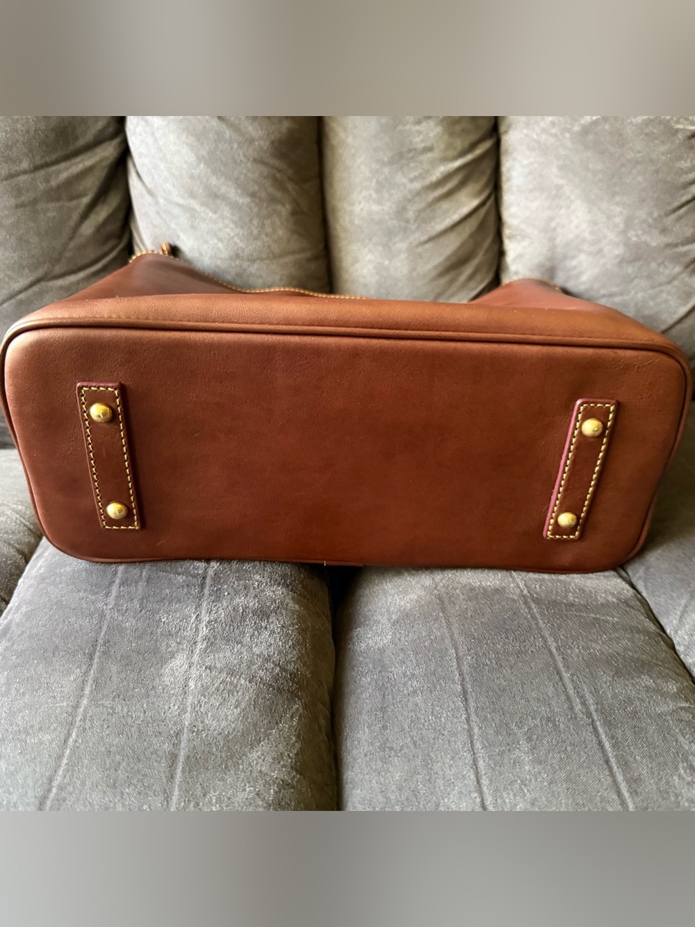 Dooney & Bourke Florentine Large Sac Shoulder Bag in Chestnut 🌰 - Picture 7 of 15
